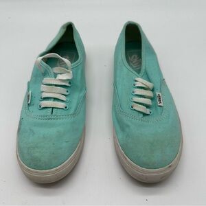 Vans Aqua Canvas Sneakers 6.5